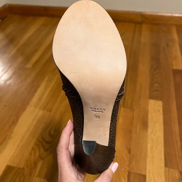 Genuine leather authentic Gucci Boots. New without box!!!! Not used!!!! - Picture 5 of 9